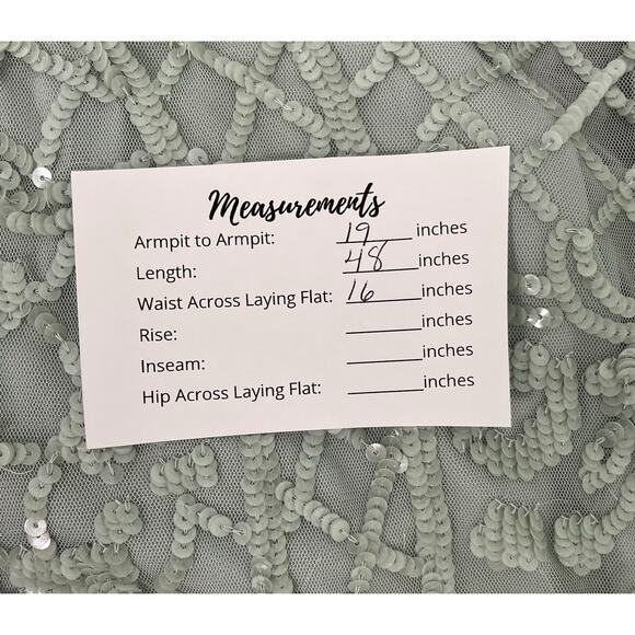 Mac Duggal 9142 Sequined Illusion Long Sleeve Midi Dress Seafoam Size 10 $498 - Picture 10 of 11